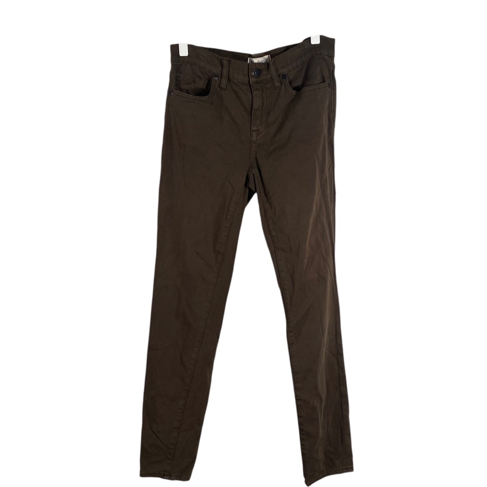 Madewell Skinny Skinny Pants Olive Sz 27